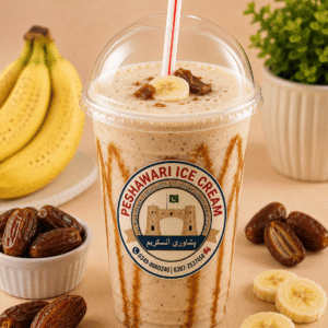 Banana Kahjoor Milk Shake