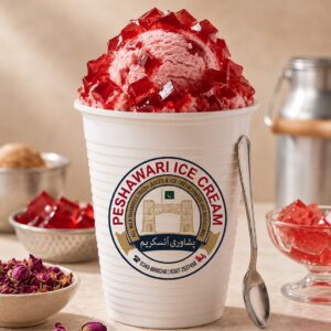 Rose Jelly Ice Cream